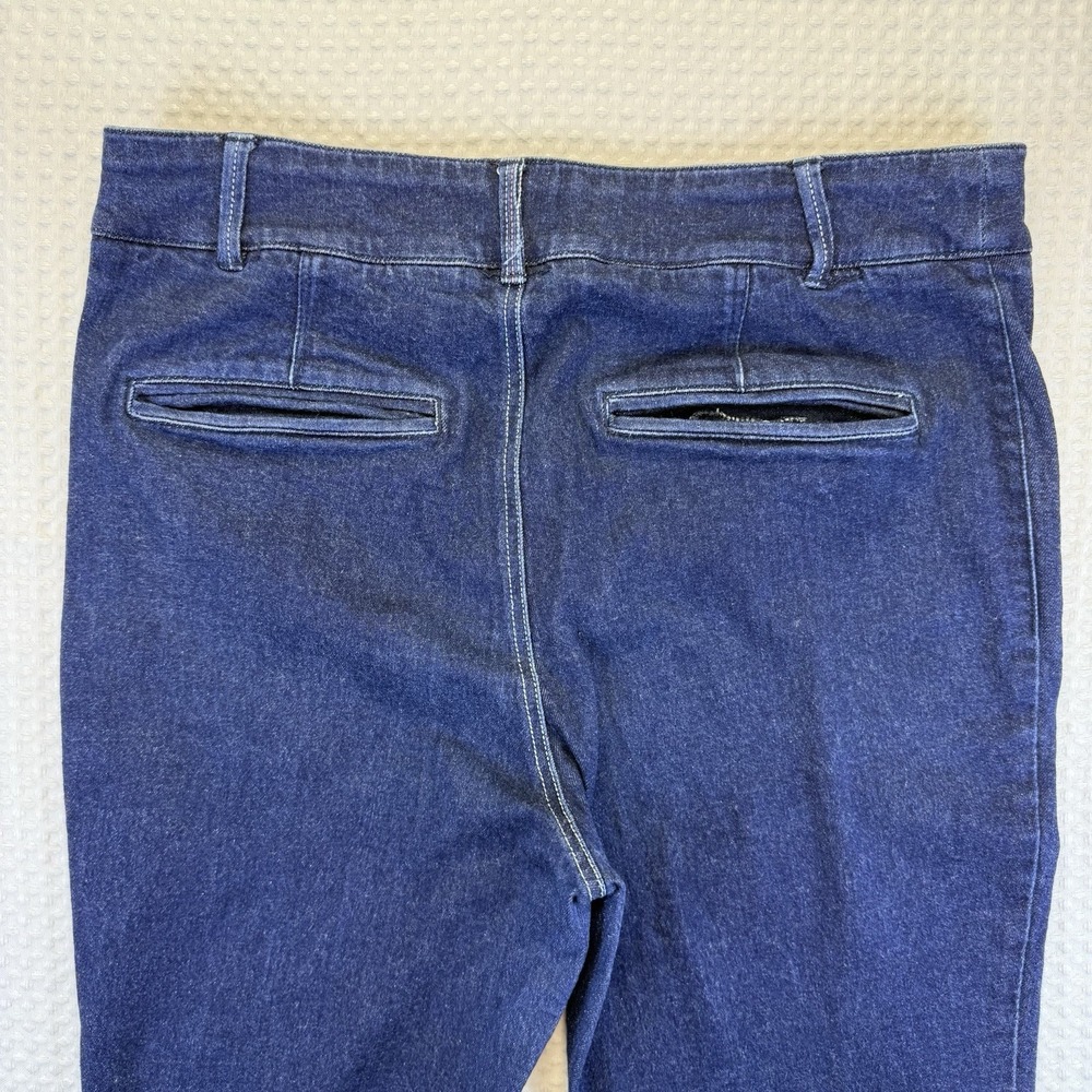 Anthropologie Pilcro & The Letterpress Bootcut Denim Jeans Patch Pocket Size 32 - Picture 10 of 10